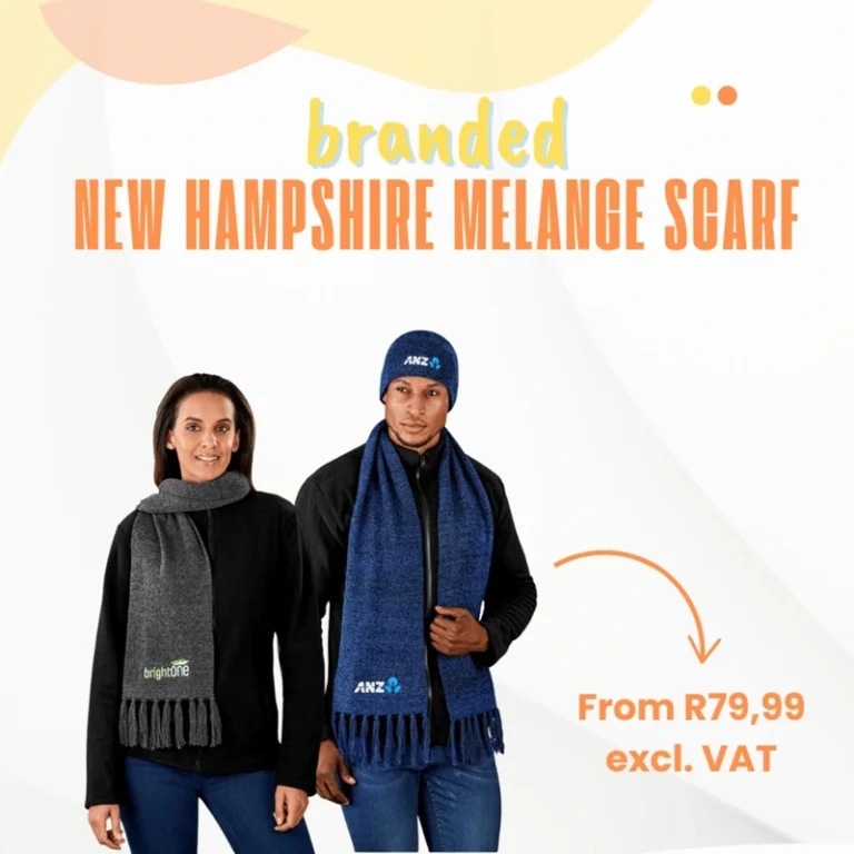 branded newhampshire melange scarf